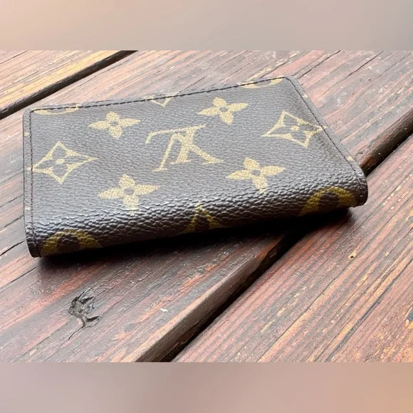 Louis Vuitton Men’s  Business Card Wallet Case Monogram Canvas - Picture 9 of 12